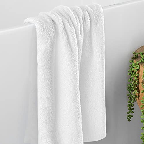 Naanle Floral Peacock Hand Towels White Bath Towels Super Soft Absorbent 100% Combed Ring Spun Cotton Bathroom Towel Kitchen Dishwashing Towels Hotel Spa Towels 16 X 30 Inches #TOP6