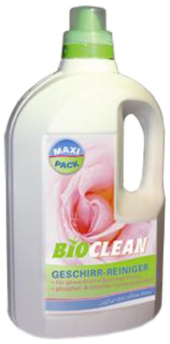 Lot de 4 bidons de nettoyant vaisselle professionnel Tous types de dureté d'eau 4x 2 l