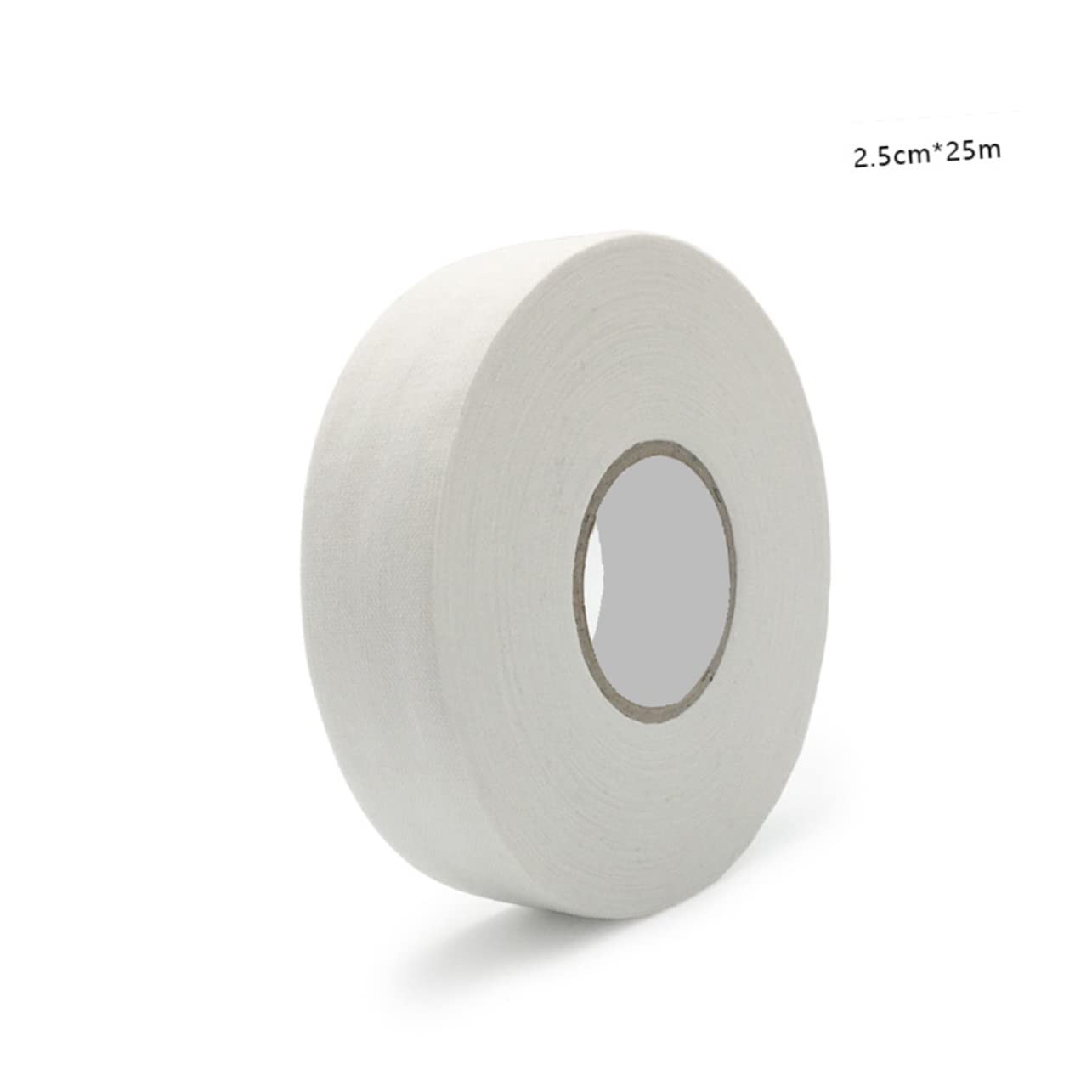Happyyami Cotton Hockey Stick Tape 2 Rolls 25m Length Sports Tape Hockey Stick Sticky Waterproof Anti-Slip for Hockey Practice and Games