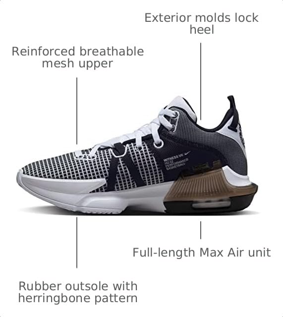 Image of Nike, Unisex Adult Basketball Shoes