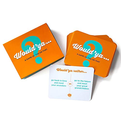 The Imagineering Company Would'ya | A Card Game Of This Or That | Hilarious Dilemmas That Make You Think | An Epic Family Game Filled With Questions | Trivia Game Of Choice For Friends & Family #TOP2