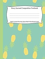 Algopix Similar Product 1 - Story Journal Composition Notebook Half