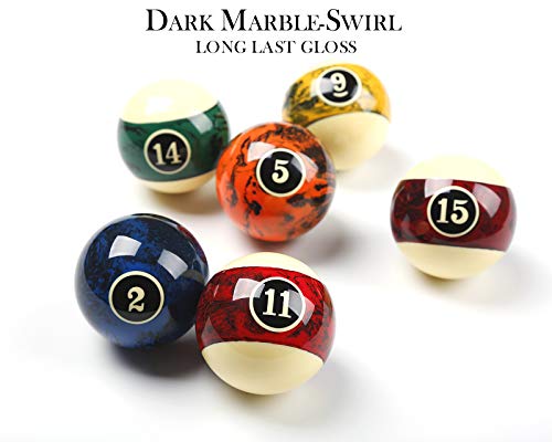 JAPER BEES Billiard Ball Marble Dark Art Number w/Ring