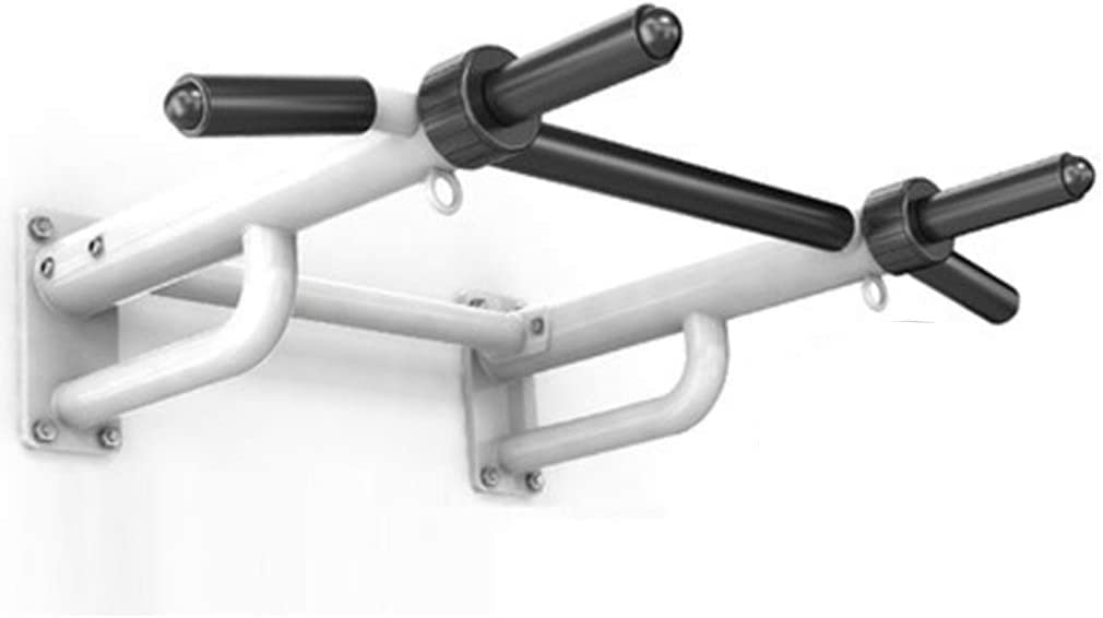 QUSYZD Pull Up Bar Home Gym Exercise Equipment Wall Mounted Horizontal Bar, Power Tower Set Chin Up Station Home Gym Workout Strength Training Equipment, Load 300Kg,