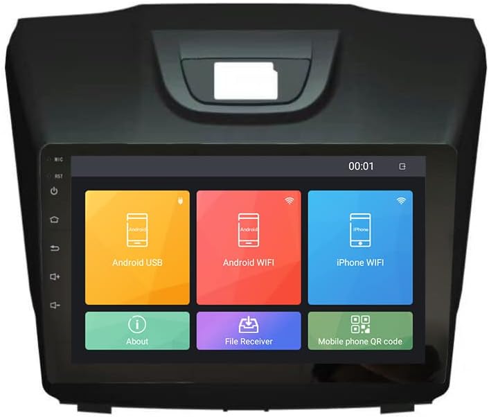 Car Android Navigation Stereo GPS Radio Reverse Camera Display 9" IPS Touchscreen Headunit Tablet Pad Media Player for Isuzu D-Max 2015-2019 / Mu-X 2015-2017, if Applicable Quad Core 1G+16G
