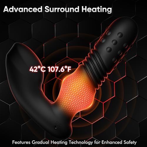 BEISAR-Prostate-Massager-Anal-Toys-3-Rotating-Ring-Vibrating-Butt-Plug-Anal-Vibrator-Gay-Male-Sex-Toys-for-Men-with-Heating-3-Thrusting-Dildo-6-Vibration-Anal-Plug-Adult-Toys-with-Remote-Control