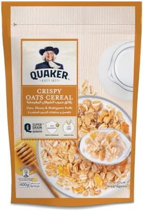 Quaker Cereal Oats & Honey 400 Grams