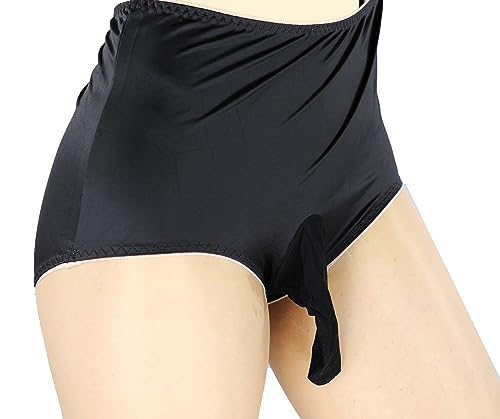 Mona's Choice Strethcy Ice Silk Satin Mens Briefs/Satin Mens Panties3