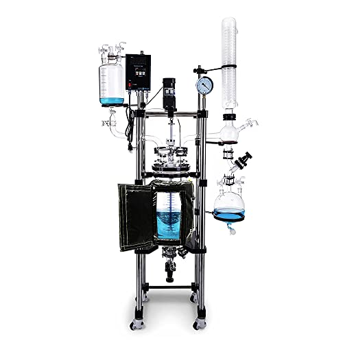 USA Lab 20L Single Jacketed Glass Reactor (ETL Certification to UL and CSA Standards) - USAlab