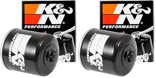 Filtre à huile K&N KN-153 pour motos Ducati et Bimota cartouche 78x85mm