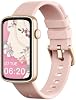 Fitness Tracker para Mujer, LYNN2 con Monitor de Ritmo Cardíaco, Oxígeno en Sangre/Sueño, Podómetro, Reloj de Seguimiento de Pasos Delgado para Teléfonos iOS/Android Resistente al Agua (Rosa) 2