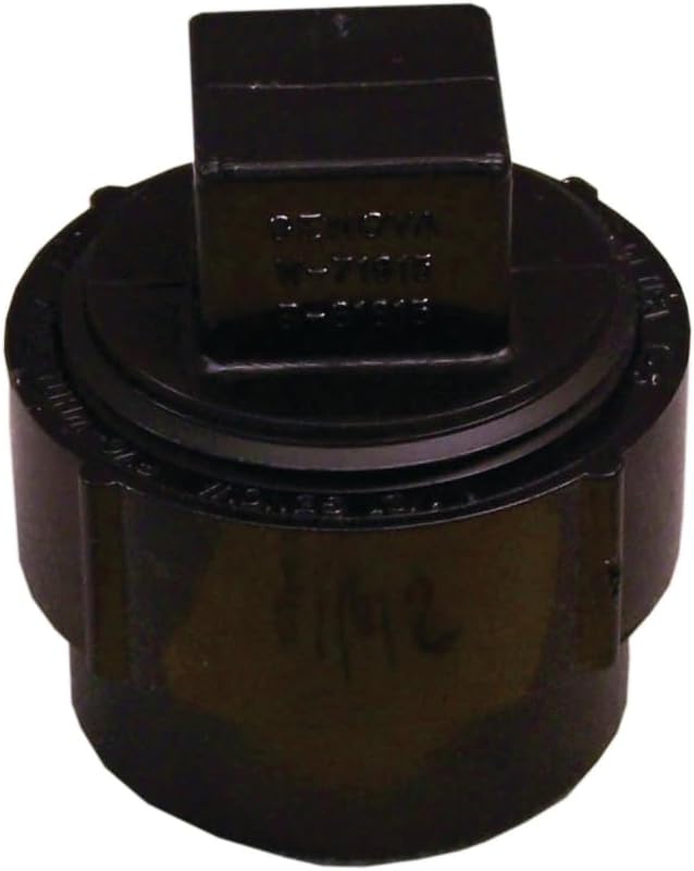 3 Inch ABS Cleanout Adapter ABS Construction