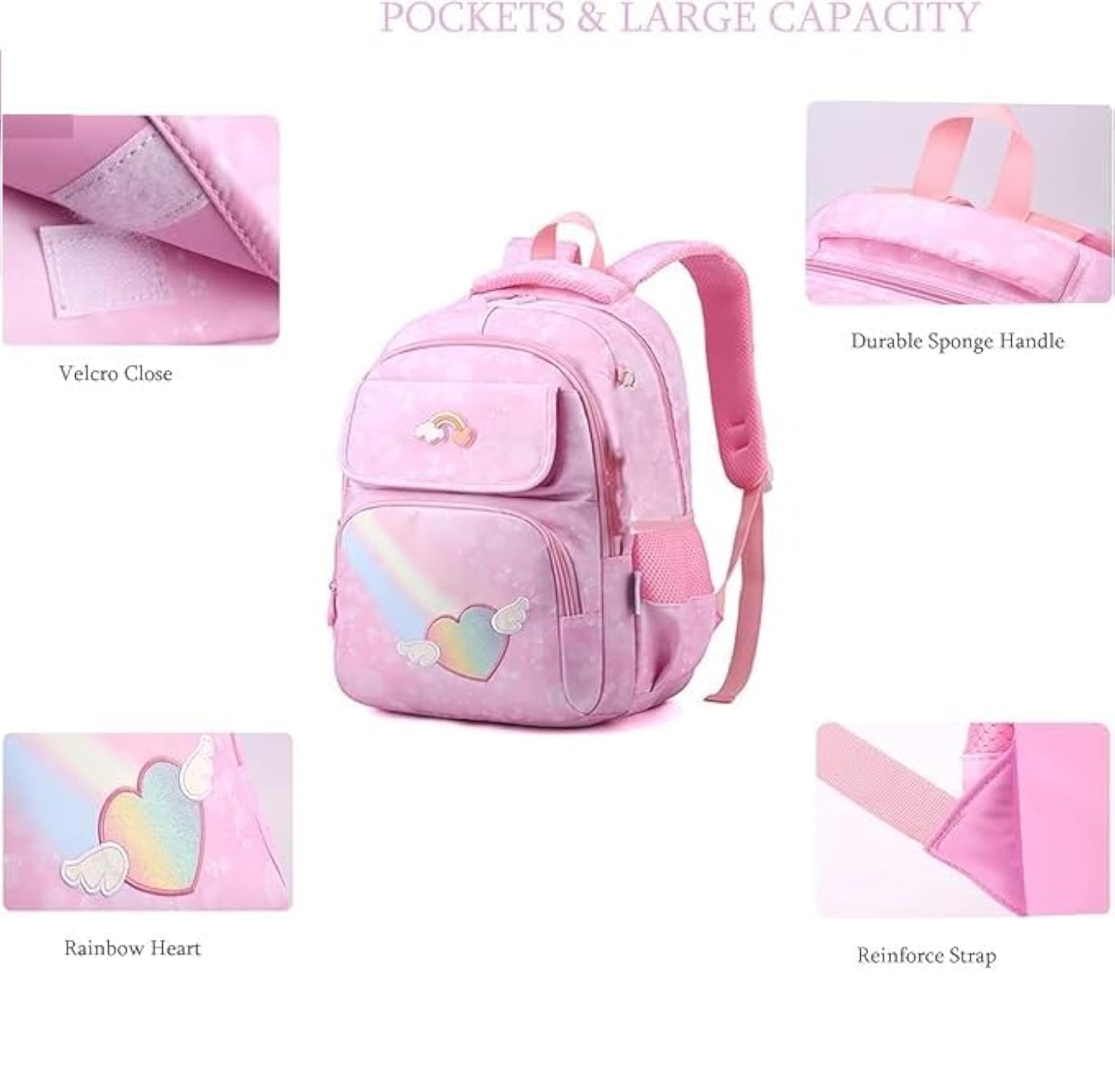 Waterproof Teen Backpack for Girls