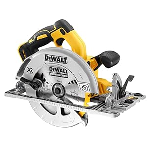 dewalt scie circulaire sans fil xr 18v avec dispositif de frein électronique compatible rail de guidage dcs572nt xj