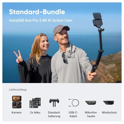 Insta360 Ace Pro 2 Action-Kamera Set