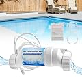 PratRaken T-15 Salt Cell Replacement, Salt Water Pool Chlorinator System Compatible with Hayward Salt Chlorine Generator T-CELL-15-SWP W3T-CELL-15, for Salt Cell up to 40000 Gallons Pool