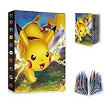 Album per Carte Pokemon, Raccoglitore Carte, Libro Porta Carte, Album di Carte Collezionabili, 30 Pagine, Capacità 240 Cartes