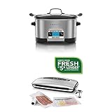 Crock-Pot Multi-Cooker, Programmable with Slow Cooker, Saute and Food Steamer, 5...