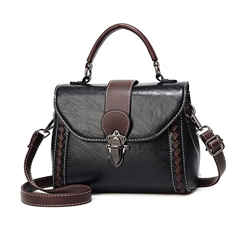 ✿Materia: Questa borsa di alta qualità è selezionata in ecopelle avanzata con manici molto resistenti, squisito hardware in argento chiaro.Chiusura superiore con chiusura a patta e zip.Ogni giunto di cucitura è stato rinforzato per una maggiore durata.