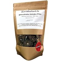 Asiafoodland - getrocknete Shiitake Pilze - wiederverschließbare Packung, 1er Pack (1 x 85 g)