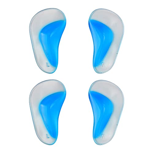 Acxico 4 Pcs Soporte Ortopédico para Arco en Gel Azul