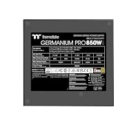 Germanium Pro 850W Netzteil | RGB | ATX 3.1 | Gen 5.1 12V-2x6 | Ultra-Quiet Smart Zero Lüfter | 80Plus Gold | Modular | 5 Jahre Garantie – Ansicht 5