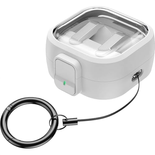For Samsung Galaxy Buds4 / Buds4 Pro �P�[�X �J�o�[ �ی�J�o�[ �ϏՌ� �n�[�h�P�[�X ���b�N�`���b�N�t�� �����h�~ ���C�����X�[�d�Ή� �J���r�i�t�� ���� �N���A �C���z���P�[�X for Buds4/Buds4 Pro