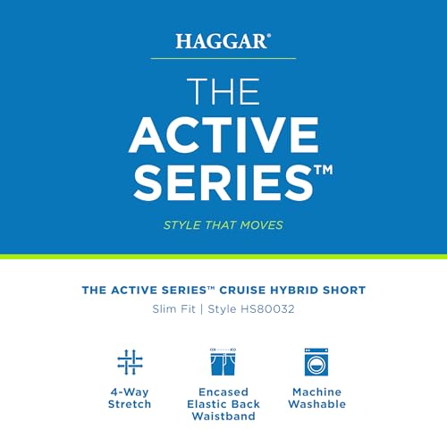 Haggar Men's The Active Series 5-Pocket Hybrid and Flex Casual Shorts - image 4