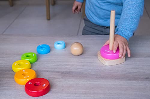 Giocattolo Torre impilabile, MXLA-RAINBO-0001 - Lego - Immagine 6