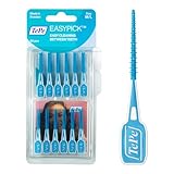 TePe EasyPick Toothpicks, Blue, ISO M-L, 60pcs, Dental Plaque Removal Tool, efficient and Easy Cleaning Between The Teeth, toothpicks for Small Gaps
