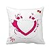 Offbb-USA Housse de coussin carrée Motif constellation de soins contre le cancer