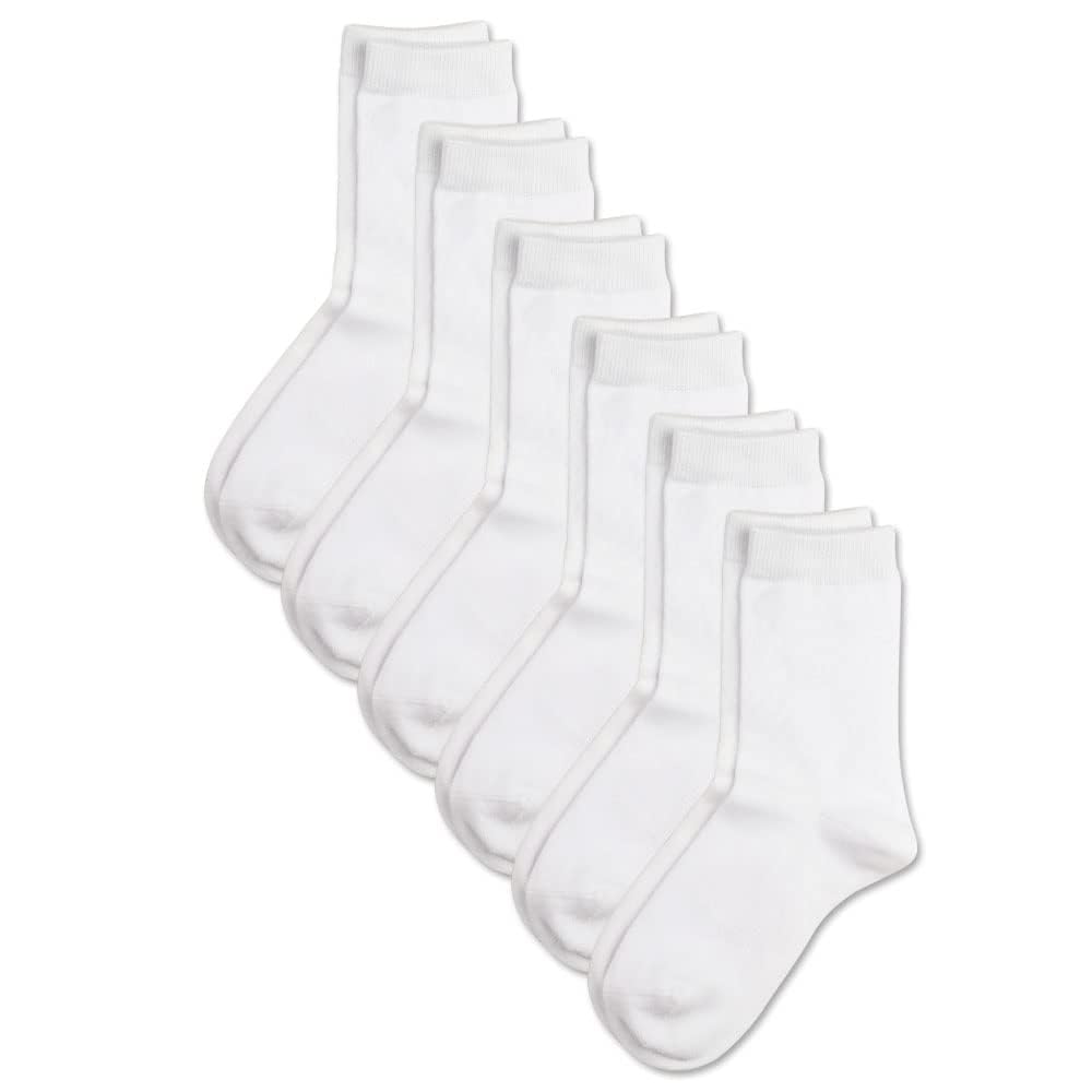 Generic Calcetines Escolares Cortos de Deporte para Niños Niñas Infantiles, Calcetines de Algodón Uniforme Unisex Pack de 6 Pares