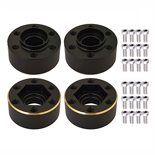 Adaptateur 12mm RC en laiton pour franchir les obstacles en crawler 1/10