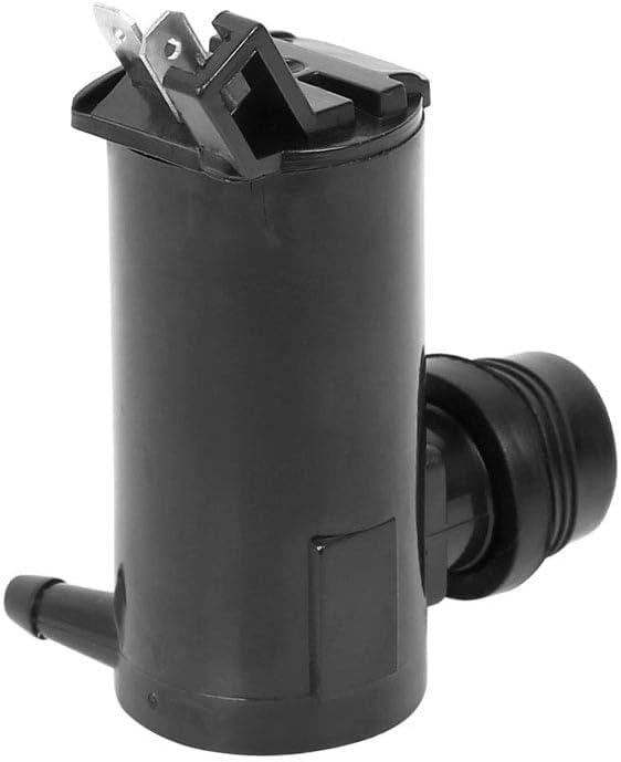 Windshield Washer Pump Motor – Compatible with Toyota 4Runner Corolla, for Suzuki Swift – OE Replacement 89001133, Front 2-Pin Plastic Pump, Easy Installation, Durable Black Body