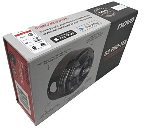 Nova 48291 Premier Pro-Tek G3 Chuck With 2" Pro-Tek Jaws, Woodworm Screw, & Dlx. Storage Box, Direct Thread Version 1"X 8 Tpi Only (Does Not Use Inserts) #TOP7