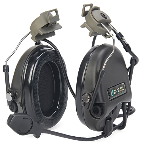 【Tienda Oficial Ztactical】 Z-Tactical Sordiz Tactical Headset (Z110-FG) + Adaptador Fast Classical (Z046) Cover