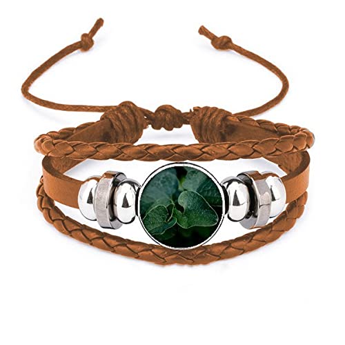 Bracelet en cuir avec image sombre idéal pour sublimer un look rock