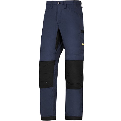 Snickers 63079504200 Size 200 "LiteWork 37.5" Work Trousers - Navy Blue/Black