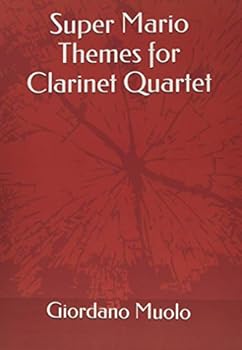 Paperback Super Mario Themes for Clarinet Quartet Book