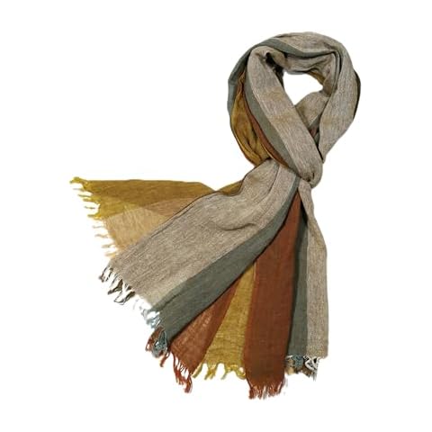 Shanlin Extra Long Cotton Linen Scarf Cover