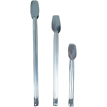 3 Farkl  Boyda Paslanmaz  elik  ef Mangal Barbek  Ma a Seti K m r Izgara Ma a Seti - 23/31/36 cm