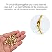 70Pcs Brass Ball Chain Connectors Fit for 2.4mm Beaded Chains Pull Connector Clasps for Roman Rollers Blinds Ceiling Fan Decor Chain Repair Jewelry Making Accessorie Clips for DIY Crafts