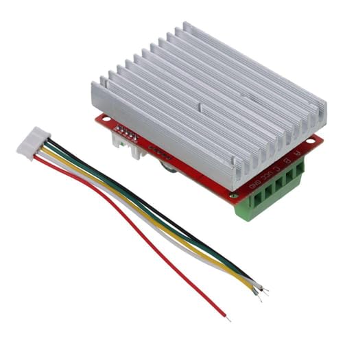 SSHHUI Motor CC sem escova de 400 W, placa de driver trifásica, controlador de motor Hall e módulo d