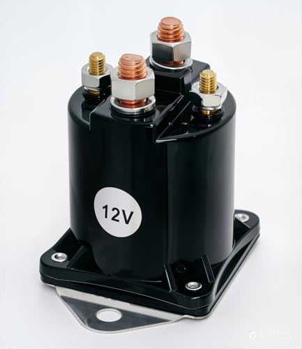 Sabeweile 12V Golf Cart Solenoid, Compatible with Club Car DS Precedent 1984 & Up, Replaces OEM 1013609 1012275 240-20013 435-154
