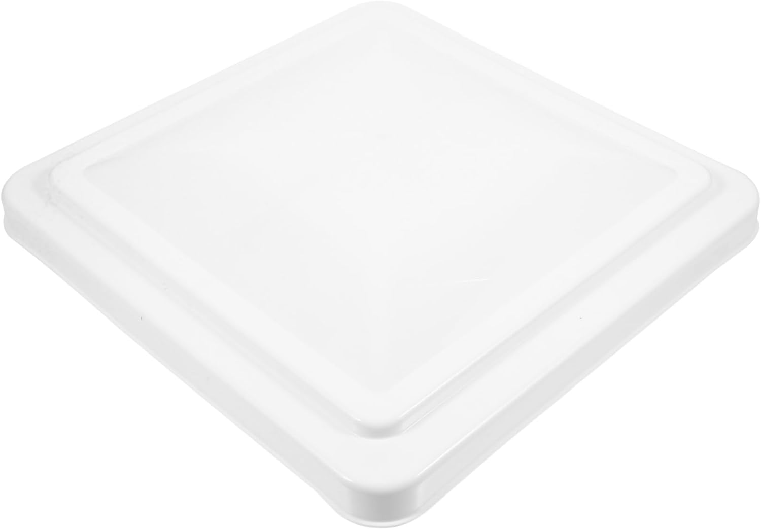 Rv Roof Vent Cover Ventilation for Trailers Campers and Motorhomes Construction Easy Installation Sleek White Design