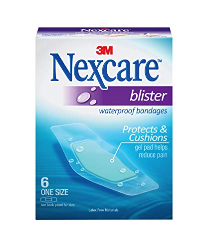 Nexcare Blister Waterproof Bandages, 6 Count (Pack of 6)