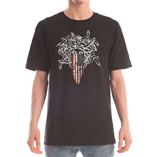 Crooks & Castles Men's Patriot Medusa T-Shirt