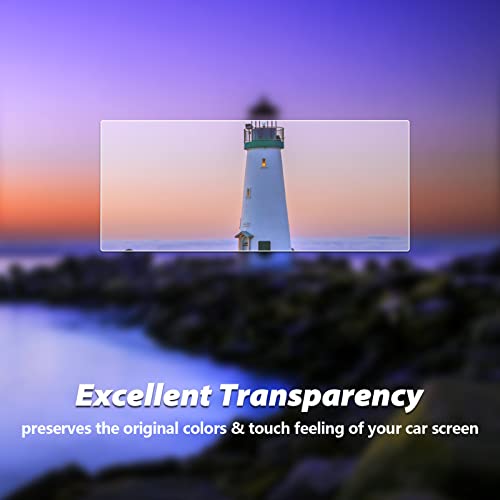 LUWU Compatible with Vauxhall Mokka B/Mokka-e/Astra L/Grandland 2022-2024 Car Transparent Navigation Screen Protector 9H Protective Film Made of Update Tempered Glass Protective Film Accessories 10" - Image 3