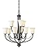 Sea Gull Lighting F2253/6+3ORB Barrington Nine Light Chandelier, Oil Rubbed Bronze