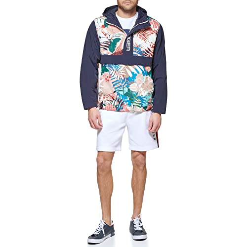 Image of Tommy Hilfiger Men's Retro Lightweight Taslan Popover Jacket